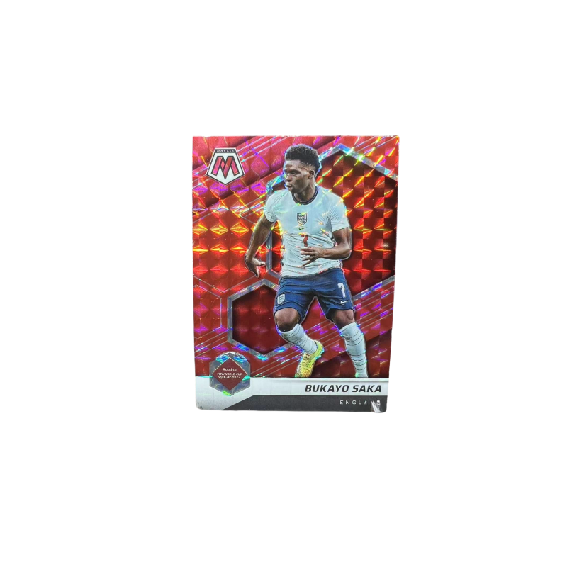 Panini World Cup Mosaic Saka Arsenal England Red Mosaic Card Football Star Card Panini-2407-0163