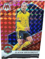 Panini World Cup Mosaic Zlatan AC Milan Barca Man Utd Red Parallel Card Single Panini-2407-0165 Panini World Cup Mosaic Zlatan AC Milan Barca Man Utd Red Parallel Card Single Panini-2407-0165