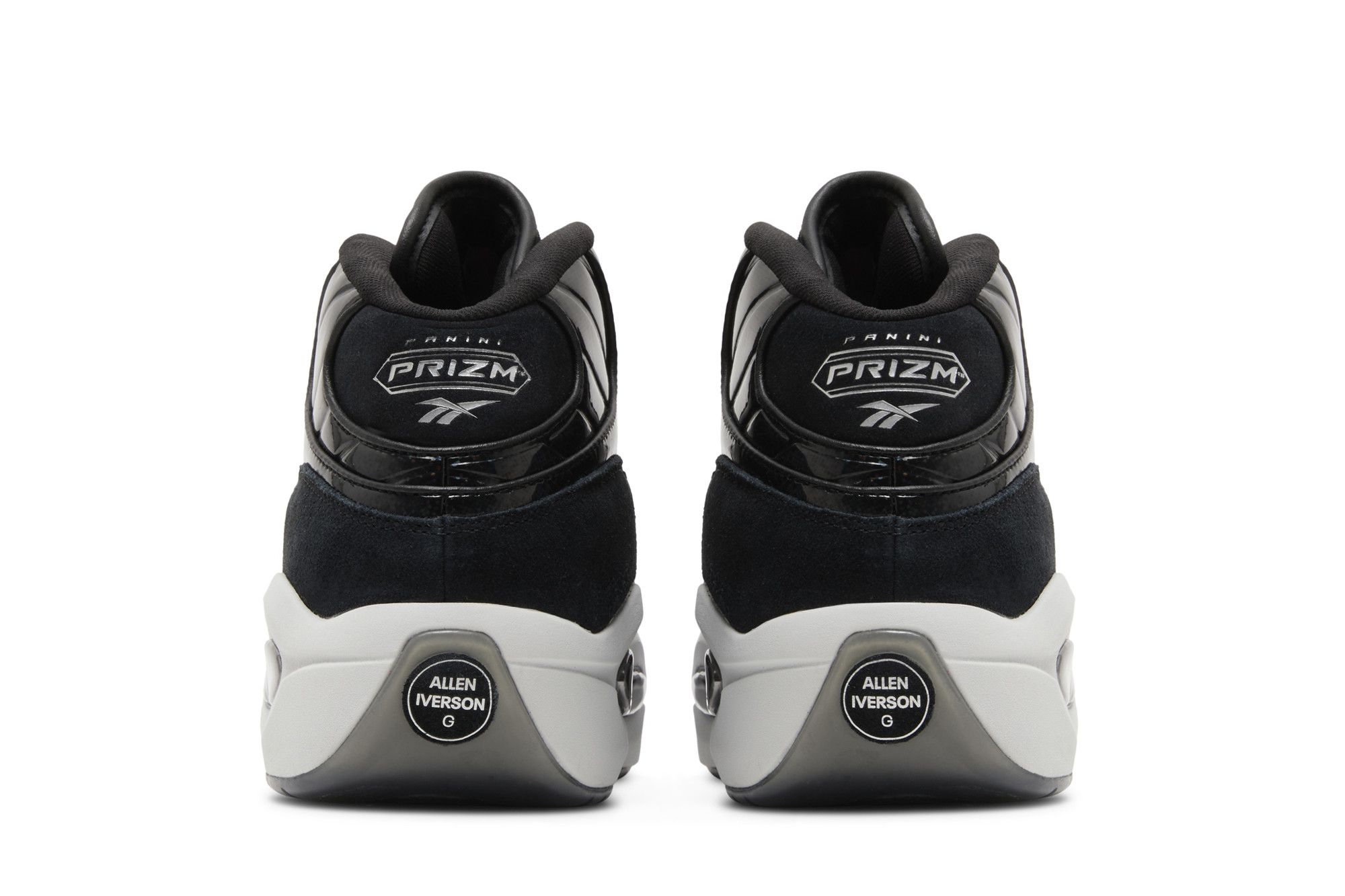 Details for Panini x Reebok Question 'Black Pulsar Prizm' Sneakers Hitam Terbaru HQ4135