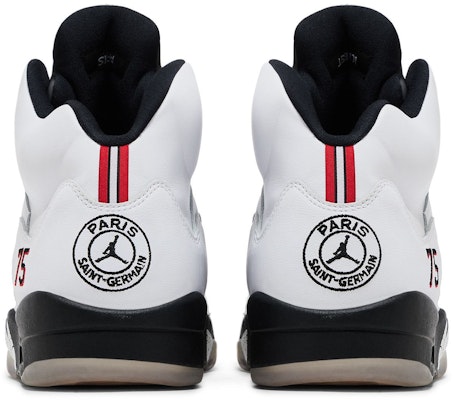 Paris Saint-Germain x Air Jordan 5 Retro 'Kawan & Keluarga' FA18-MNJDLS-735 Details for Paris Saint-Germain x Air Jordan 5 Retro 'Kawan & Keluarga' FA18-MNJDLS-735