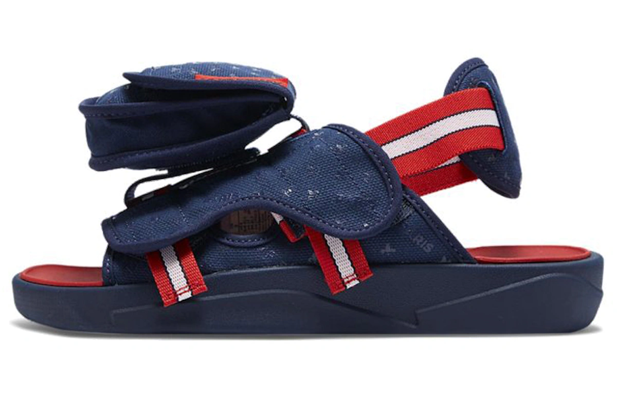 Paris Saint-Germain x Air Jordan LS Slide 'Midnight Navy Red'