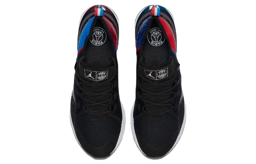 Lookbook 파리 생제르맹 x 에어 조던 리액트 해복 SE '블랙 하이퍼 코발트 레드' CT6489-001