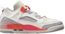 Paris Saint-Germain x Air Jordan Spizike Low 'Sail Infrared' Lelaki HF8827-100