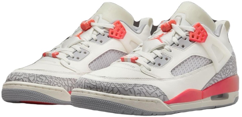 巴黎聖日耳曼 x Air Jordan Spizike Low 'Sail Infrared' HF8827-100 Lookbook 巴黎聖日耳曼 x Air Jordan Spizike Low 'Sail Infrared' HF8827-100