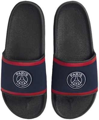 Paris Saint-Germain x Nike Sandal 'Midnight Navy University Red' FZ3190-400 Lookbook Paris Saint-Germain x Nike Sandal 'Midnight Navy University Red' FZ3190-400
