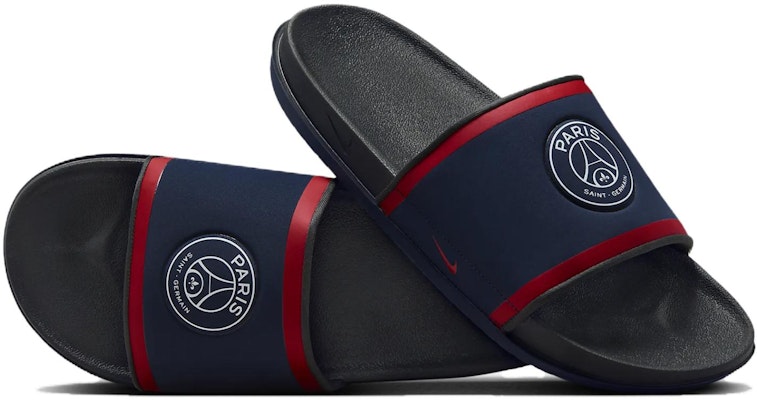 Paris Saint-Germain x Nike Sandal 'Midnight Navy University Red' FZ3190-400 Shop Paris Saint-Germain x Nike Sandal 'Midnight Navy University Red' FZ3190-400