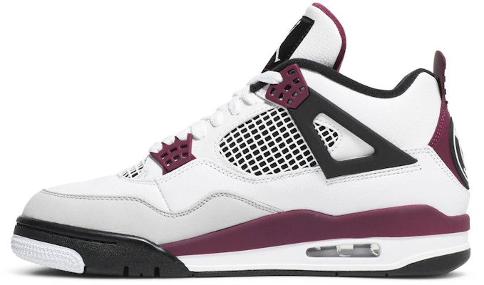 Paris Saint-Germain x Air Jordan 4 Retro 'Bordeaux' CZ5624-100 Lookbook Paris Saint-Germain x Air Jordan 4 Retro 'Bordeaux' CZ5624-100