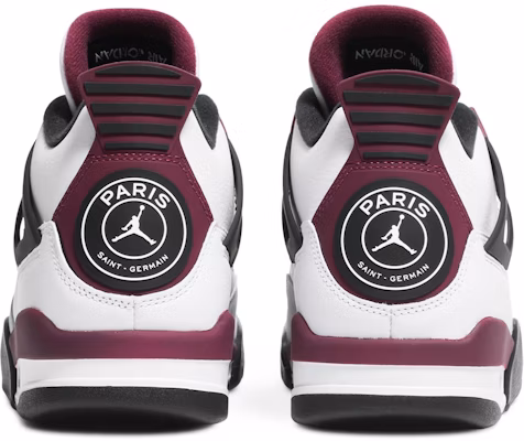 Paris Saint-Germain x Air Jordan 4 Retro 'Bordeaux' CZ5624-100 Details for Paris Saint-Germain x Air Jordan 4 Retro 'Bordeaux' CZ5624-100