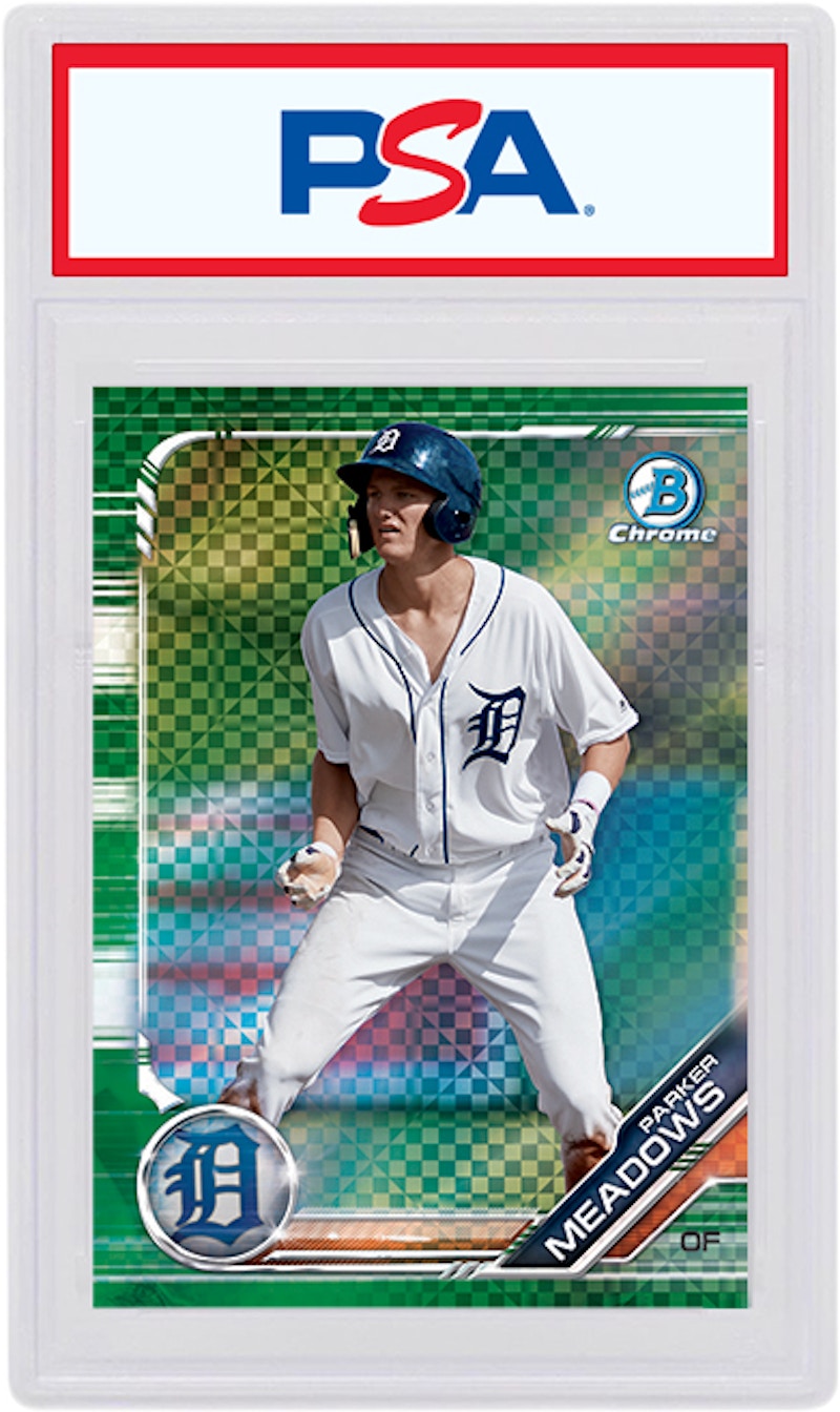 Buy Parker Meadows 2019 Bowman Chrome X Hijau X-Fractor /31 BCP-175