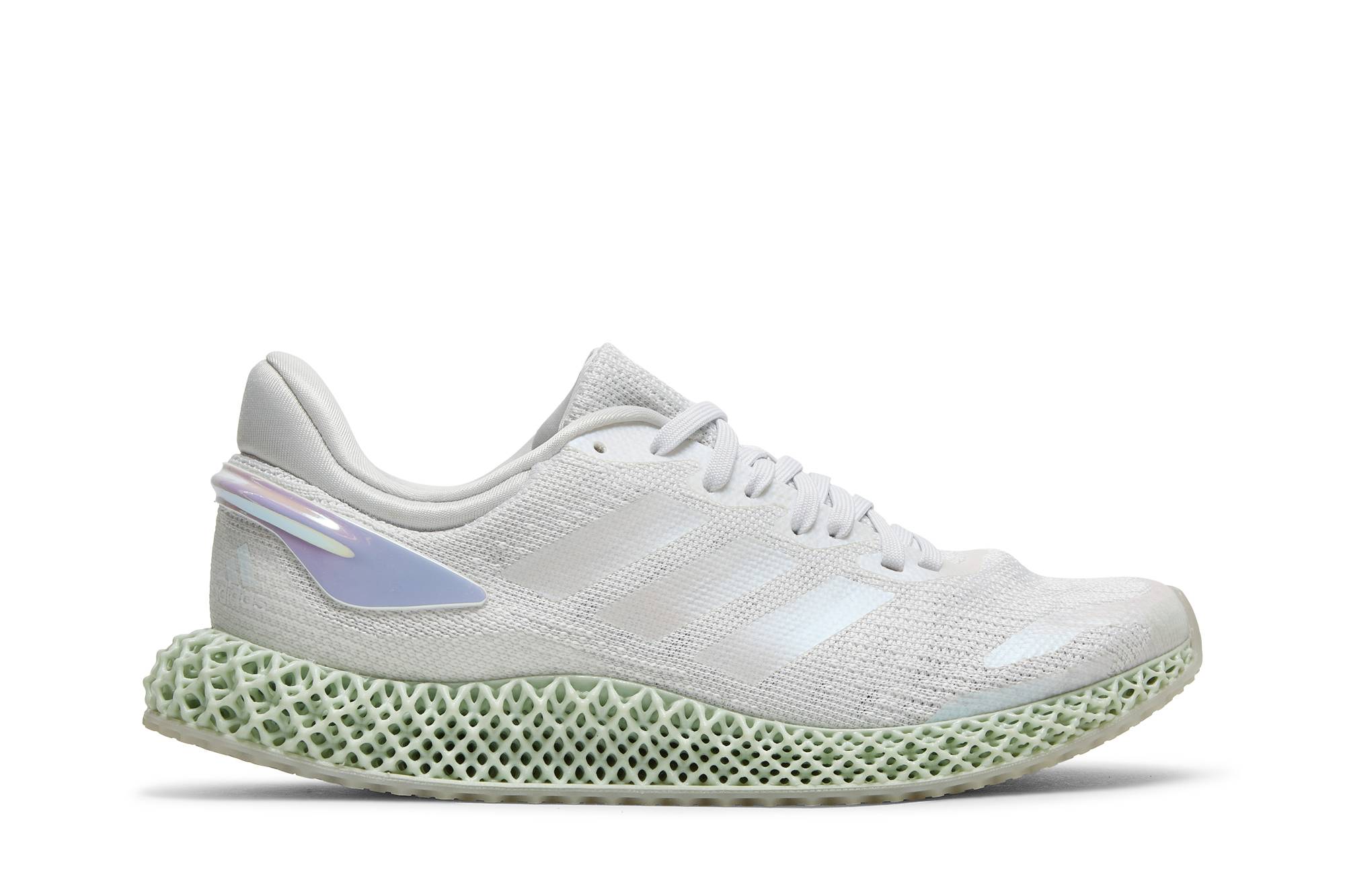 Parley Oceans x adidas 4D Runner 1.0 LTD 'White Iridescent' FW1229