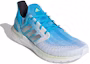 Lookbook Parley Oceans x adidas UltraBoost 20 'Signal Cyan' - Biru Cyan FV8324