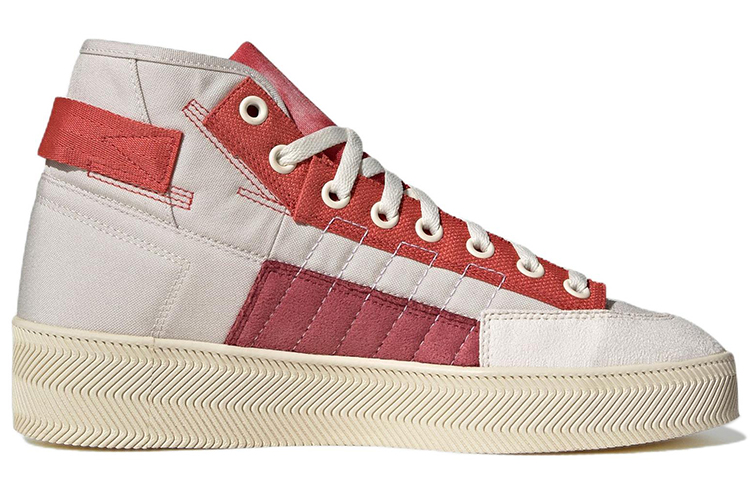 Order Parley x adidas Nizza High 'Chalk Wonder Red' zapatillas altas rojas y beige GX6979
