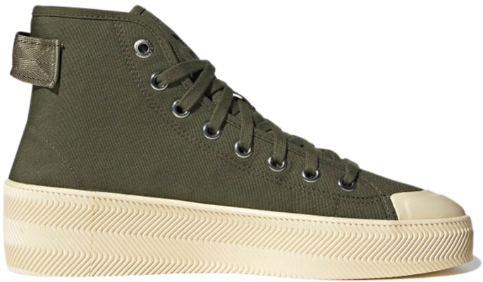 Parley x adidas originals NIZZA 高筒 復古休閒 開口鞋 男女款 軍綠色 Order Parley x adidas originals NIZZA 高筒 復古休閒 開口鞋 男女款 軍綠色