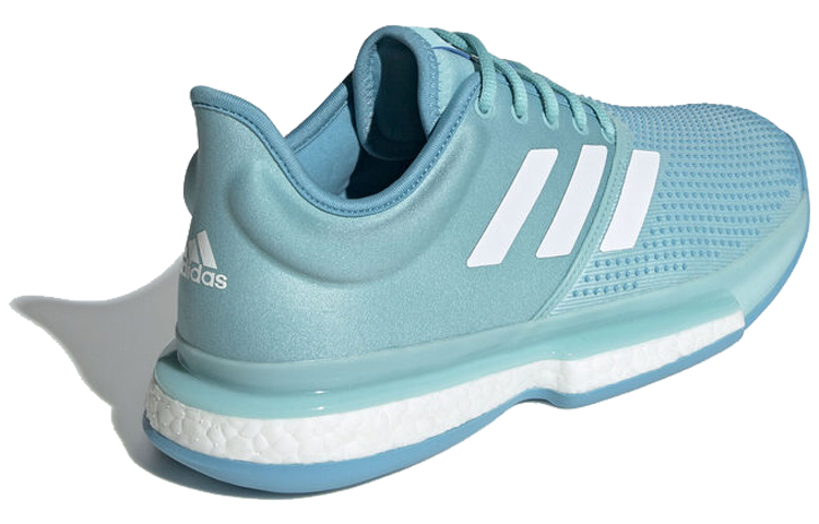 Lookbook Parley x adidas SoleCourt Boost 'Roh Biru' CG6339