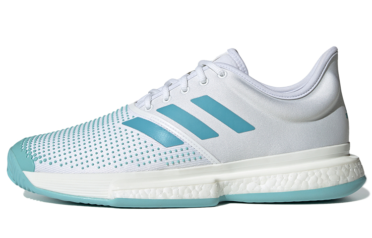Parley x adidas SoleCourt Boost 'White Blue Spirit' G26295