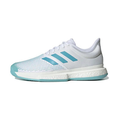 Parley adidas SoleCourt Boost 'White Blue Spirit'