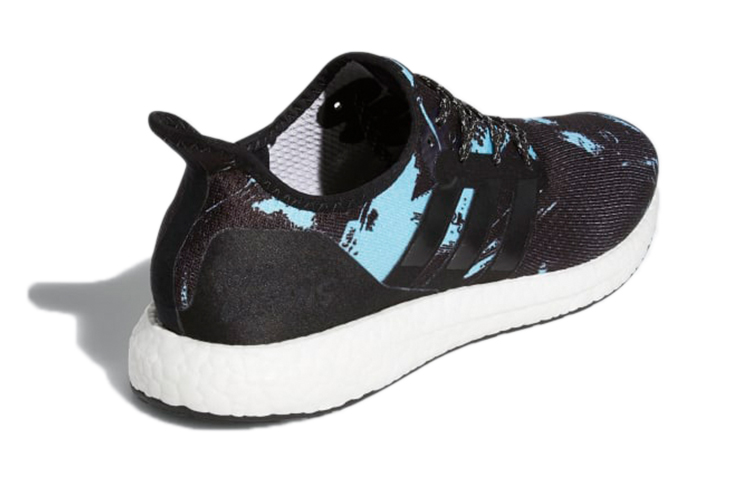 Shop adidas SPEEDFACTORY AM4 Rfto 低筒 跑步鞋 男女皆宜 黑藍