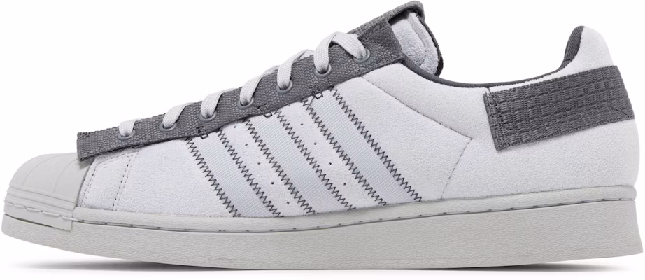 Parley x adidas Superstar 'Light Solid Grey' GX6986 Lookbook Parley x adidas Superstar 'Light Solid Grey' GX6986