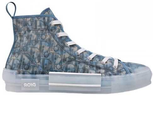 Parley x Dior B23 High 'Dior Oblique - Blue Ocean Plastic' 3SH118ZPM_H561 Order Parley x Dior B23 High 'Dior Oblique - Blue Ocean Plastic' 3SH118ZPM_H561