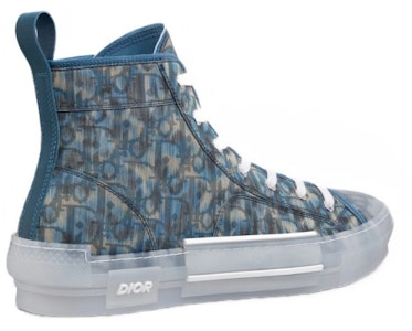 Parley x Dior B23 Tinggi 'Dior Oblique - Plastik Laut Biru' 3SH118ZPM_H561 Shop Parley x Dior B23 Tinggi 'Dior Oblique - Plastik Laut Biru' 3SH118ZPM_H561