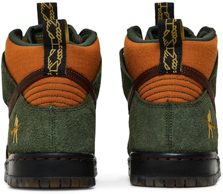PASS~PORT x Nike SB Dunk 高筒滑板鞋 'Work Boot' DO6119-300 Details for PASS~PORT x Nike SB Dunk 高筒滑板鞋 'Work Boot' DO6119-300