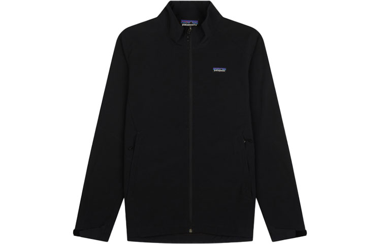 Patagonia  Adze Jacket Black Fleece Long Sleeve with Logo Outdoor Wear 83525 圖 2