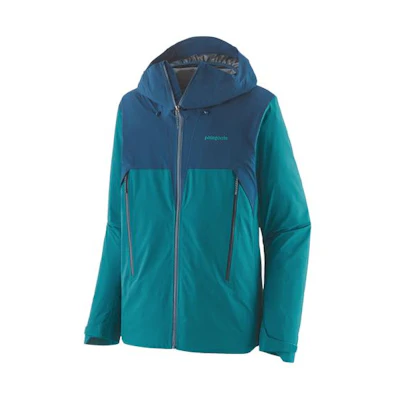Patagonia Blue Casual Fit Double-Zip Hooded Jacket Long Sleeve 85750BLYB