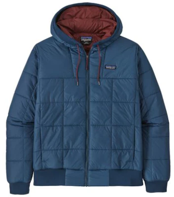 Patagonia Box Quilted Hoody Logo Print Loose-Fit Jacket. 20830 3