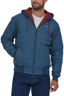 Patagonia Box Quilted Hoody Logo Print Loose-Fit Jacket. 20830 4