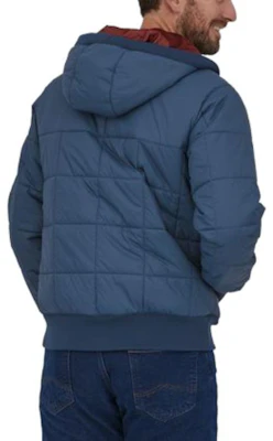 Patagonia Box Quilted Hoody Logo Print Loose-Fit Jacket. 20830 5