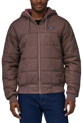 Patagonia Box Quilted Hoody Logo Print Loose-Fit Jacket. 20830 7