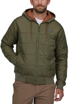 Patagonia Box Quilted Hoody Logo Print Loose-Fit Jacket. 20830 Cheap Patagonia Box Quilted Hoody Logo Print Loose-Fit Jacket. 20830