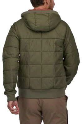 Patagonia Box Quilted Hoody Logo Print Loose-Fit Jacket. 20830 1