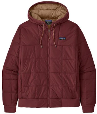 Patagonia Box Quilted Hoody Logo Print Loose-Fit Jacket. 20830 2