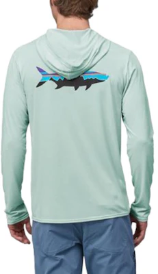 Patagonia Cap Cool Daily Hoody C1 Graphic Surf Quick-Dry Long Sleeve Shirt 45325 19