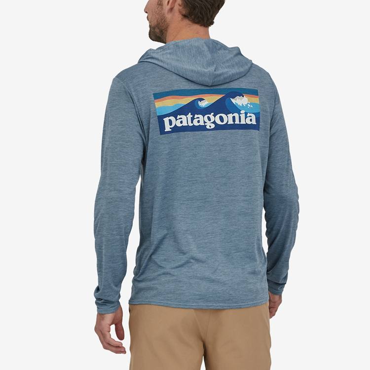 Details for Patagonia  Cap Cool Daily Hoody C1 Graphic Surf Quick-Dry Long Sleeve Shirt 45325