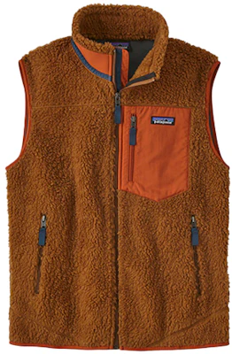Patagonia Classic Retro-X Windproof Sherpa Fleece Vest with Color Block. 23048 Order Patagonia Classic Retro-X Windproof Sherpa Fleece Vest with Color Block. 23048