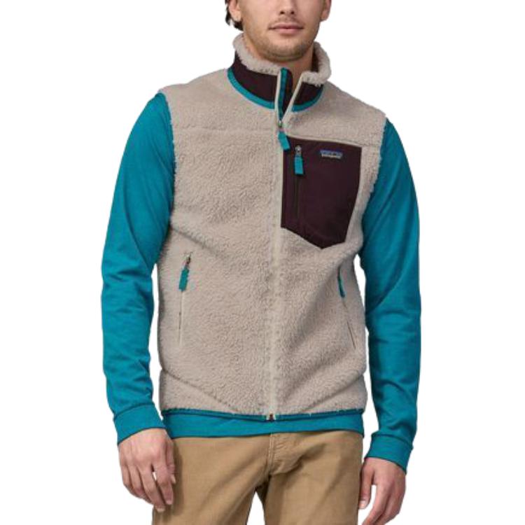 Cheap Patagonia  Classic Retro-X Windproof Sherpa Fleece Vest with Color Block. 23048