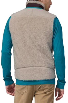 Patagonia Classic Retro-X Windproof Sherpa Fleece Vest with Color Block. 23048 2