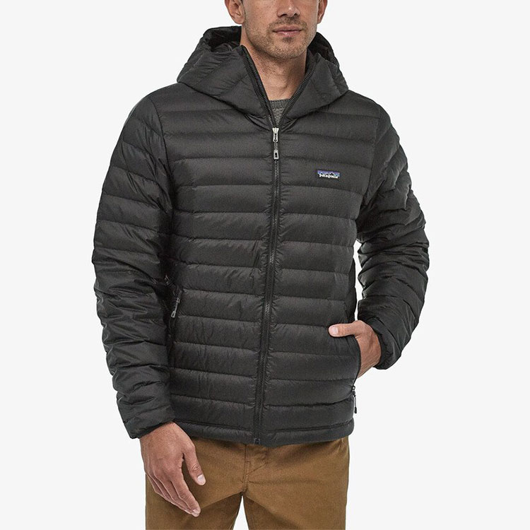 Lookbook 파타고니아 다운 스웨터 후디 800 필 겨울 자켓 솔리드 컬러 84701