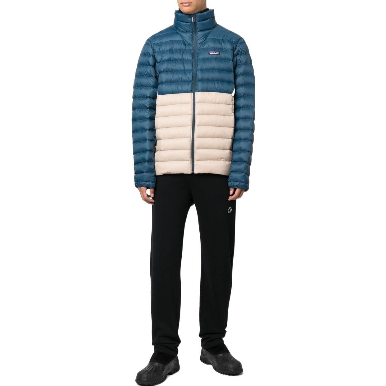 Lookbook パタゴニア ダウンセーター 無地 ロゴプリント パファージャケット 84675