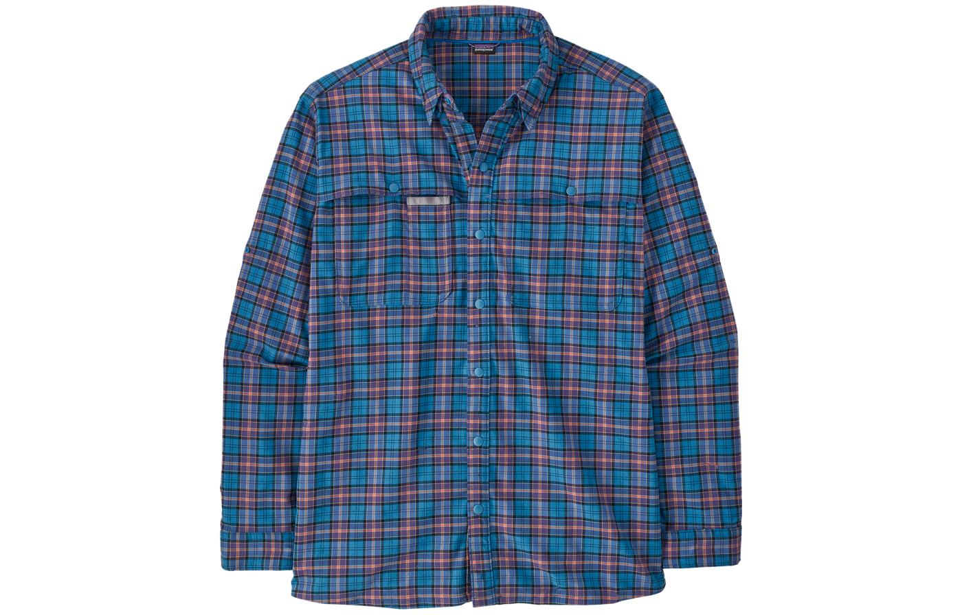 Shop Patagonia Camisa Manga Larga Resistente al Agua y Secado Rápido para Pesca. 41920