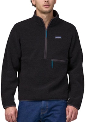 Patagonia Suéter de Lana Polar Medio Cierre Diseño Patchwork. 22930 1