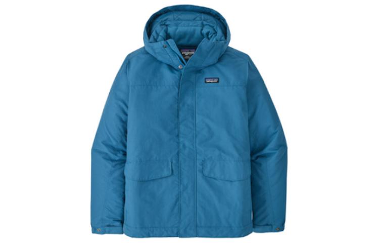 Patagonia  Isthmus Jacket Solid Color Insulated Hooded Cotton Coat 26990