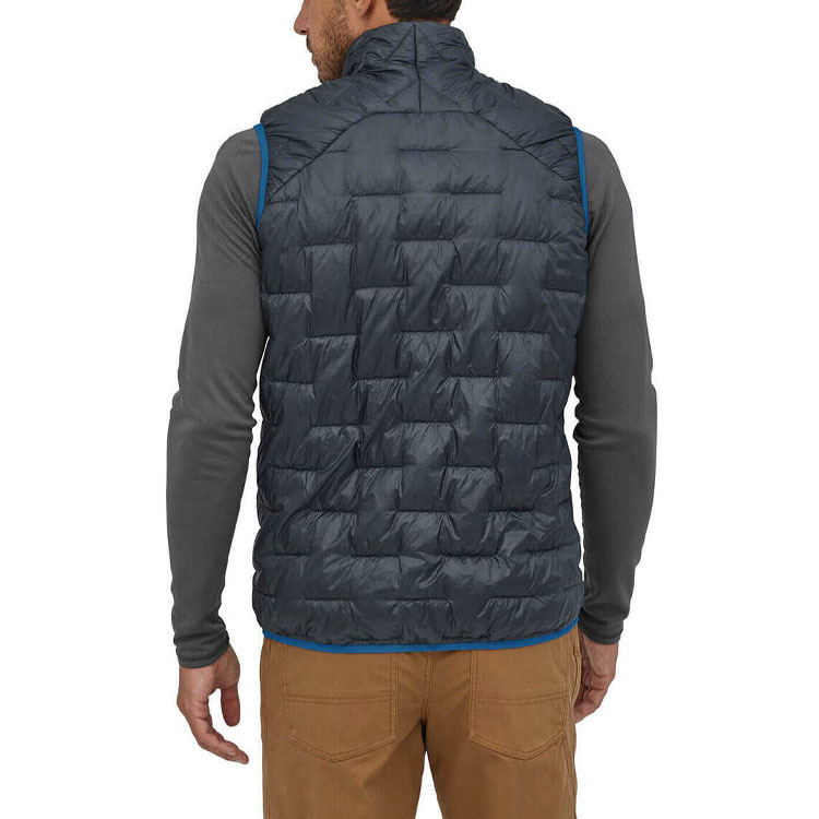 Cheap Patagonia  Micro Puff Vest Solid Color Packable Logo Stand Collar. 84075