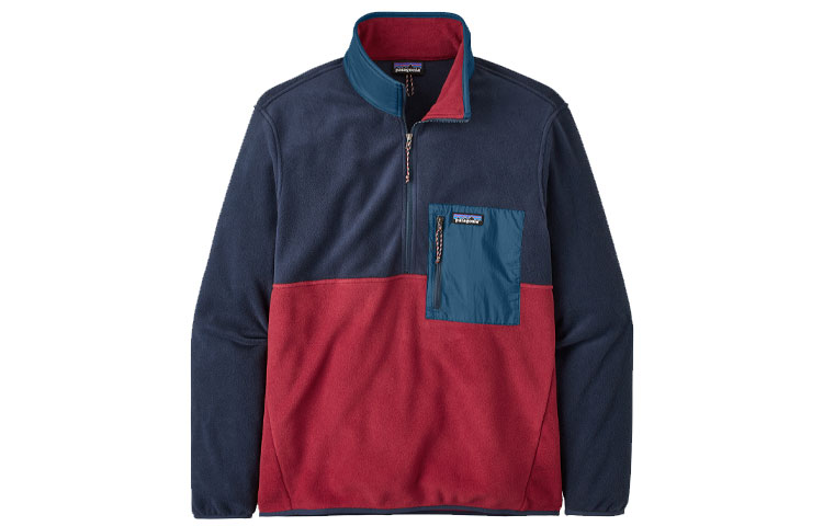 Patagonia  Microdini Half-Zip Fleece Pullover with Chest Pocket. 26200 圖 11