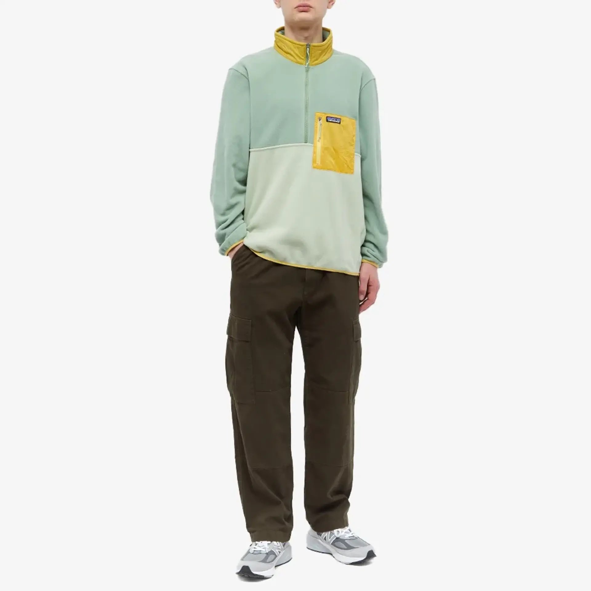 Patagonia  Microdini Half-Zip Fleece Pullover with Chest Pocket. 26200 圖 17