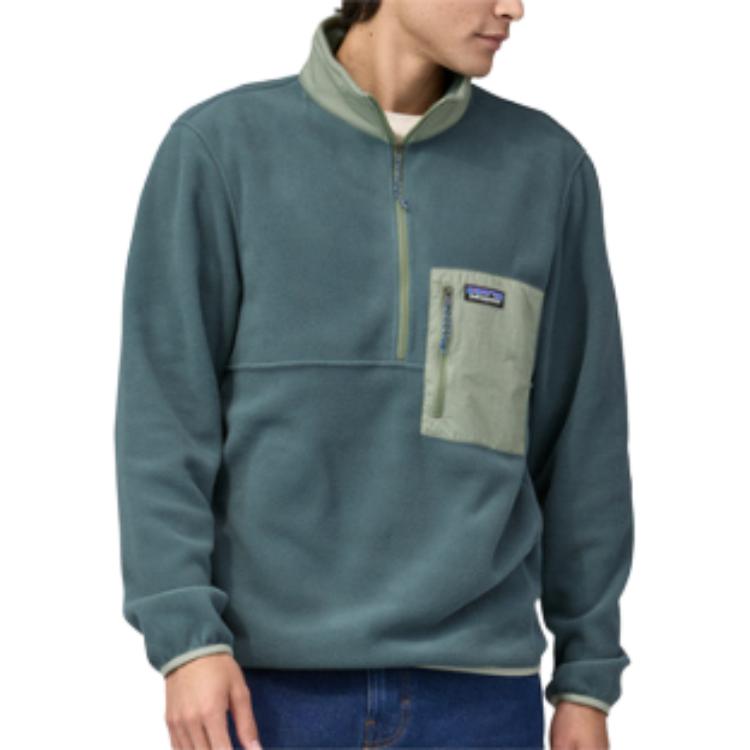 Patagonia  Microdini Half-Zip Fleece Pullover with Chest Pocket. 26200 圖 36