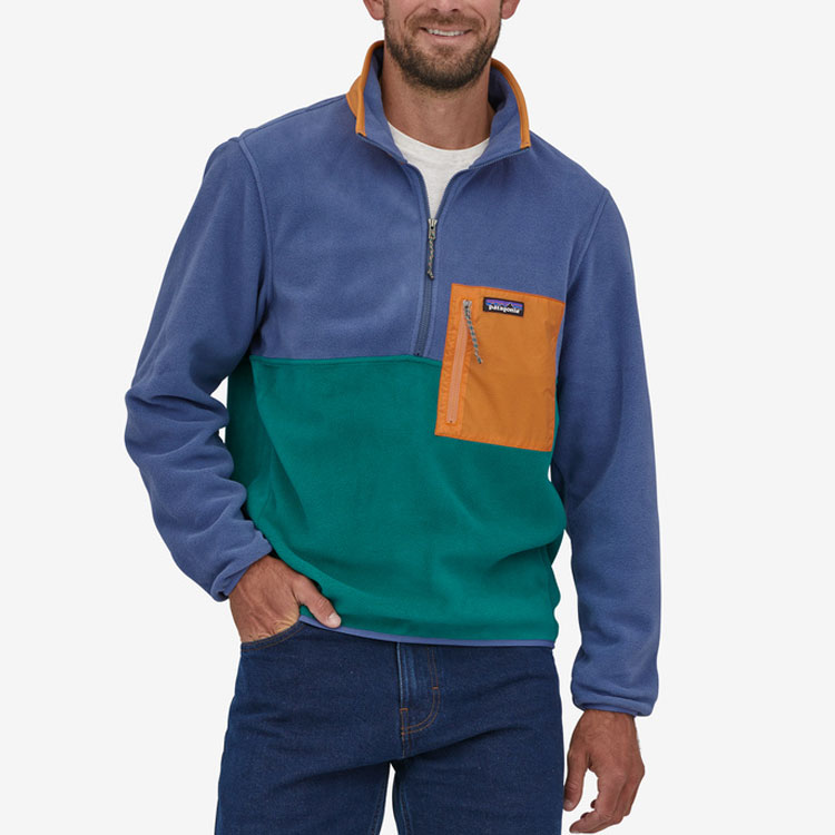 Patagonia  Microdini Half-Zip Fleece Pullover with Chest Pocket. 26200 圖 9