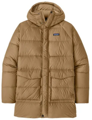 巴塔哥尼亞黑色中長款羽絨外套附Logo印花 20655 Cheap 巴塔哥尼亞黑色中長款羽絨外套附Logo印花 20655